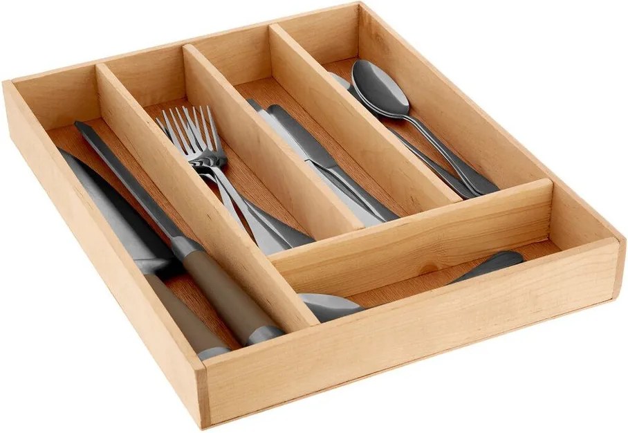 Drevený príborník do zásuvky v prírodnej farbe 30 x 38 cm – Premier Housewares