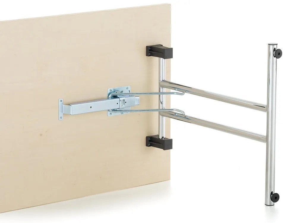 Skladací stôl Impress 180 x 80 cm, tmavý orech