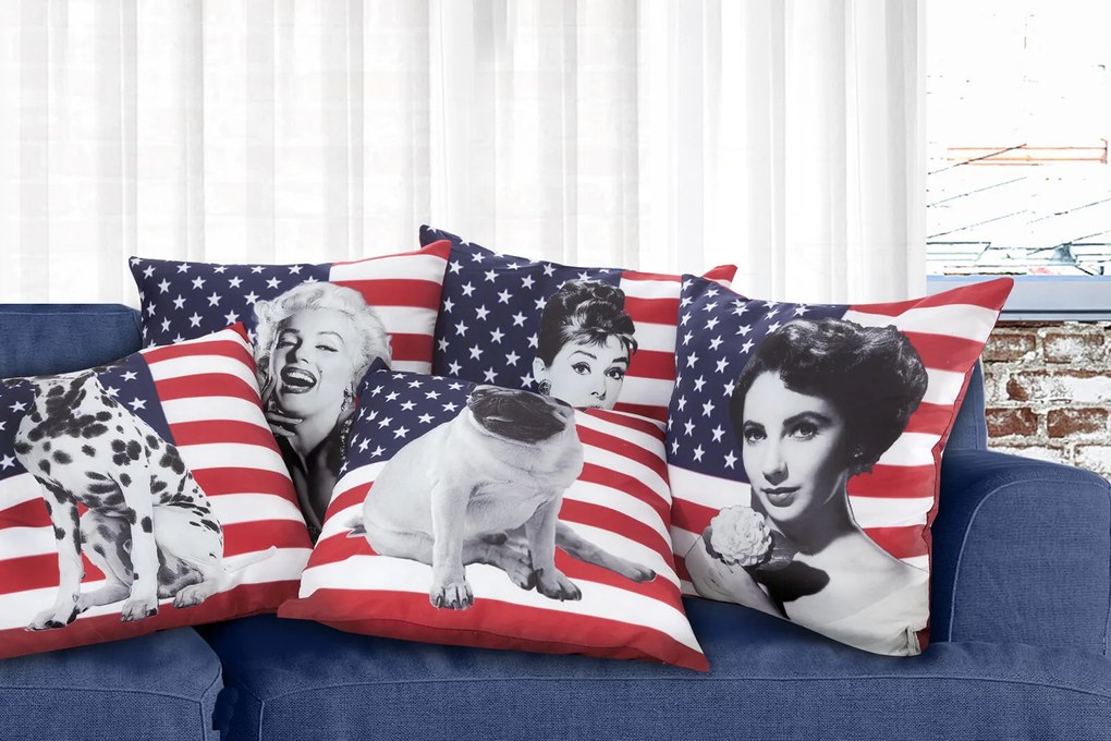 DEKORAČNÁ OBLIEČKA NA VANKÚŠ TERRA06 45X45 CM VZOROVANÁ