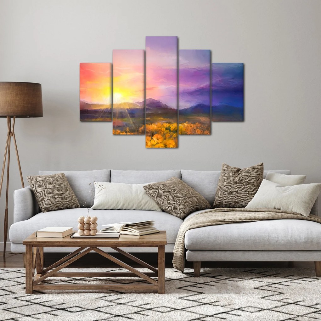 Obraz - Za svitania (150x105 cm)