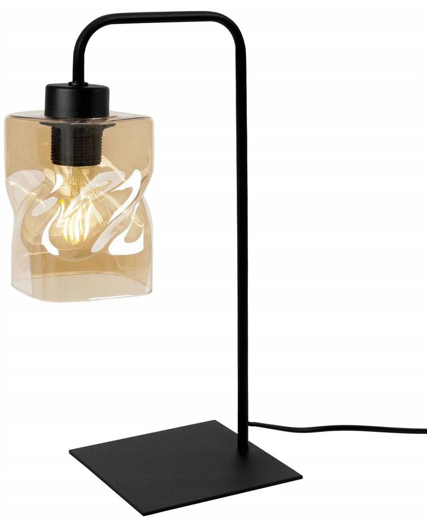 Stolná lampa Niki, 1x sklenené tienidlo (výber z 3 farieb)