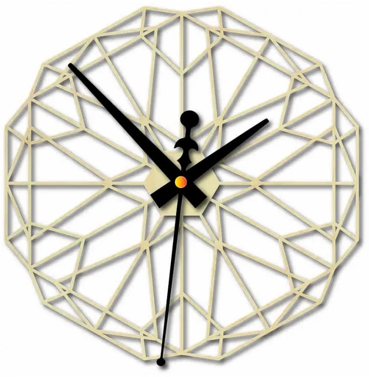 Geometrické hodiny na stenu I SENTOP PR0346