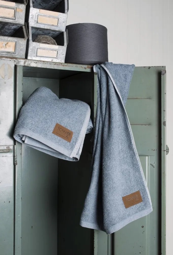 Clarysse Towel2 ECO uterák denim - 50x100 cm (sada 2 ks)