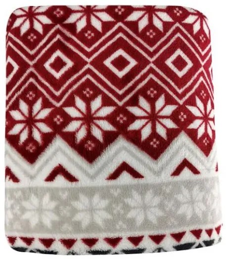 Deka NOVEL 150x200 cm nórsky vzor viacfarebná