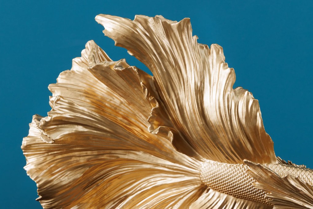 Ozdobná rybka Crowntail 35cm zlatá