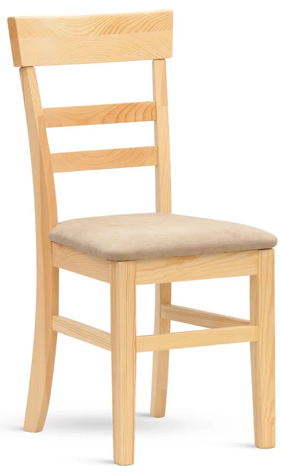 Stima Stolička PINO S Vyberte odtieň ->: Borovice, Vyberte látku ->: MAX camel