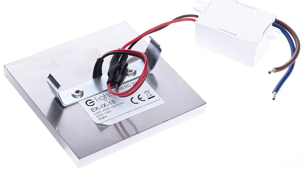 Schodiskové LED svietidlo Berg, 1x LED 0,6w, 6500k, s