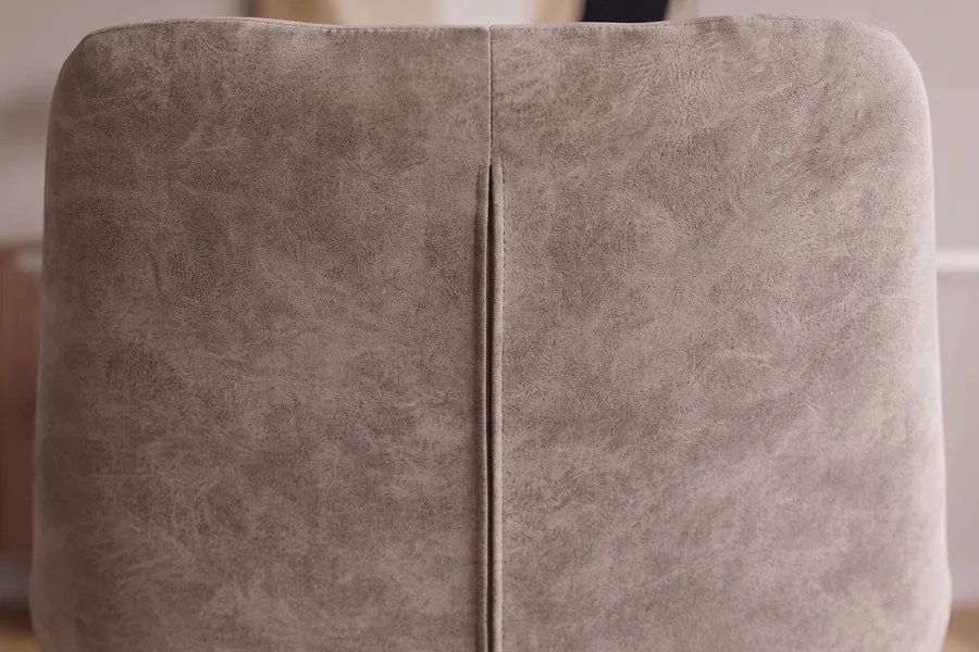 Dizajnová stolička Amiyah taupe / béžová