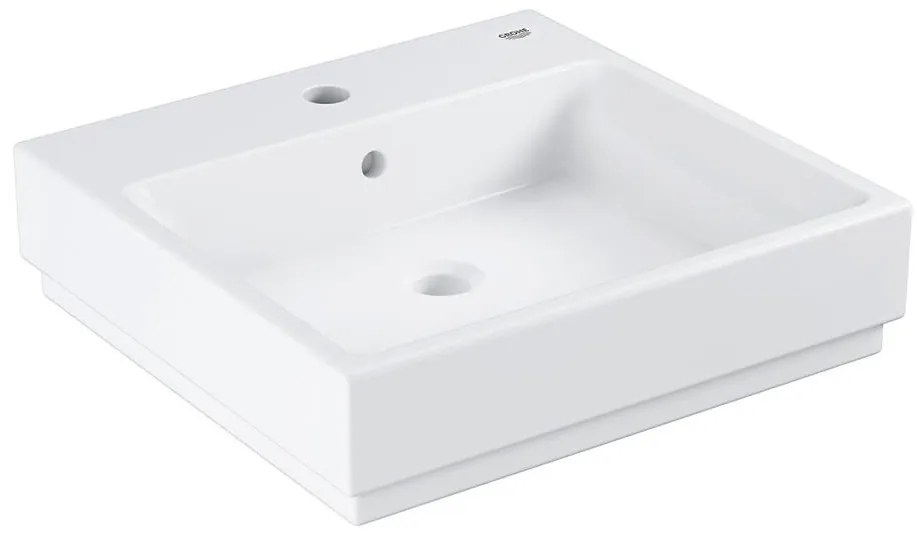 GROHE 3947400H - Umývadlo CUBE CERAMIC 500 × 490 mm keramika/biela