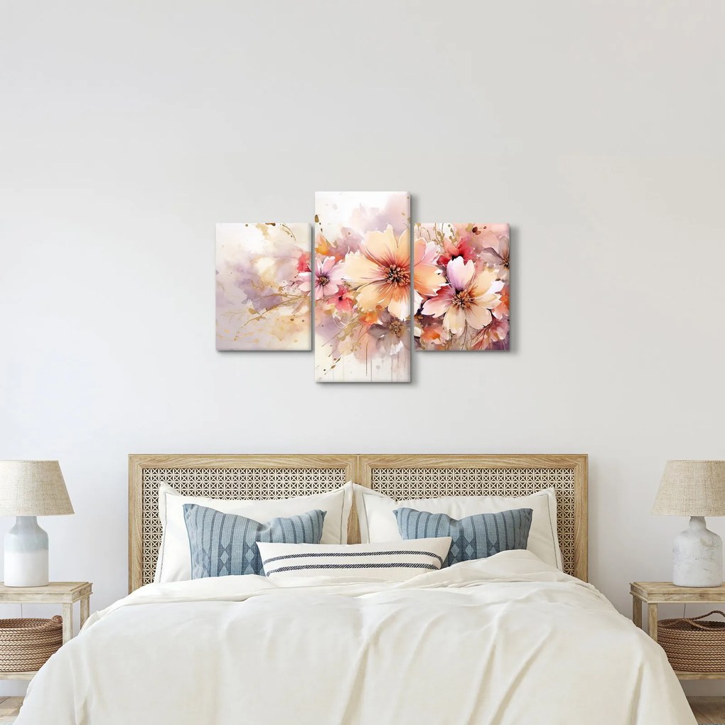 Obraz - Kvety (90x60 cm)