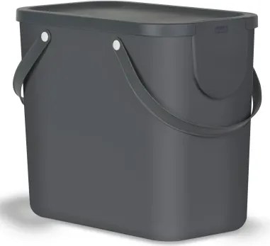 Odpadkový kôš Albula 25 l, antracitový%