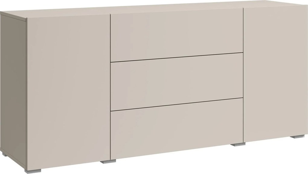 XXXLutz ŠIROKÁ KOMODA, kašmírová, 150/68/38,5 cm P & B - Online Only obývacie izby - 002778007134