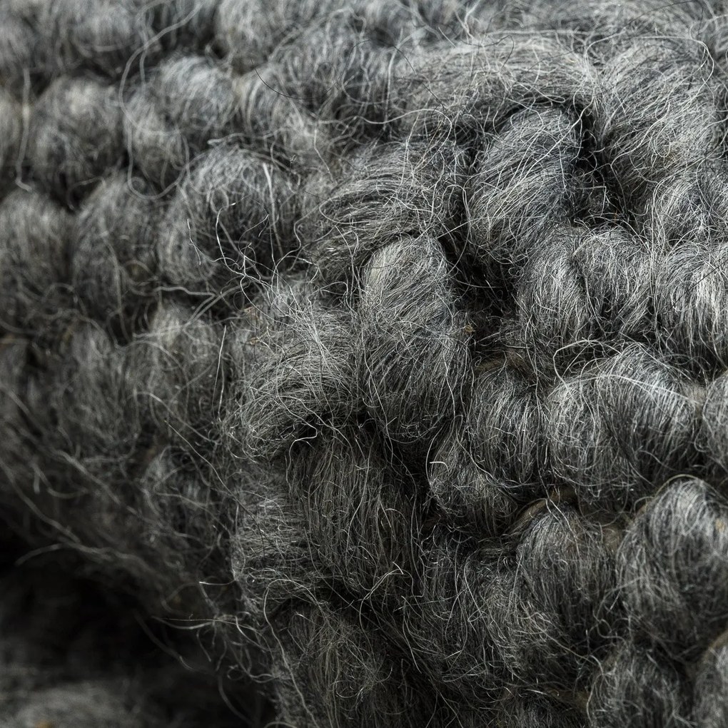 Dywany Łuszczów, Kusový koberec Tahar 99001K antra, 200x290, šedá, obývacia izba