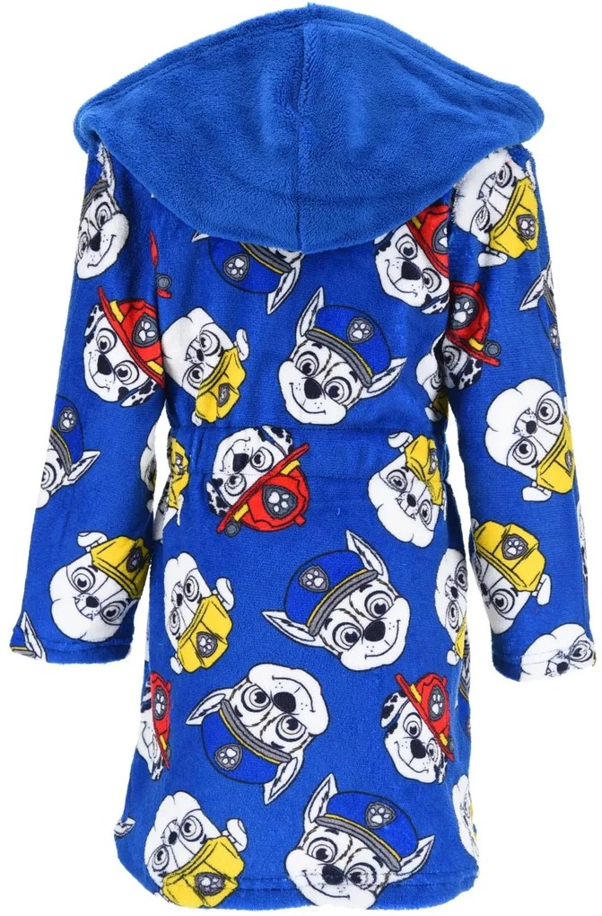 Chlapčenský fleece župan s kapucňou Labková patrola, EU 98