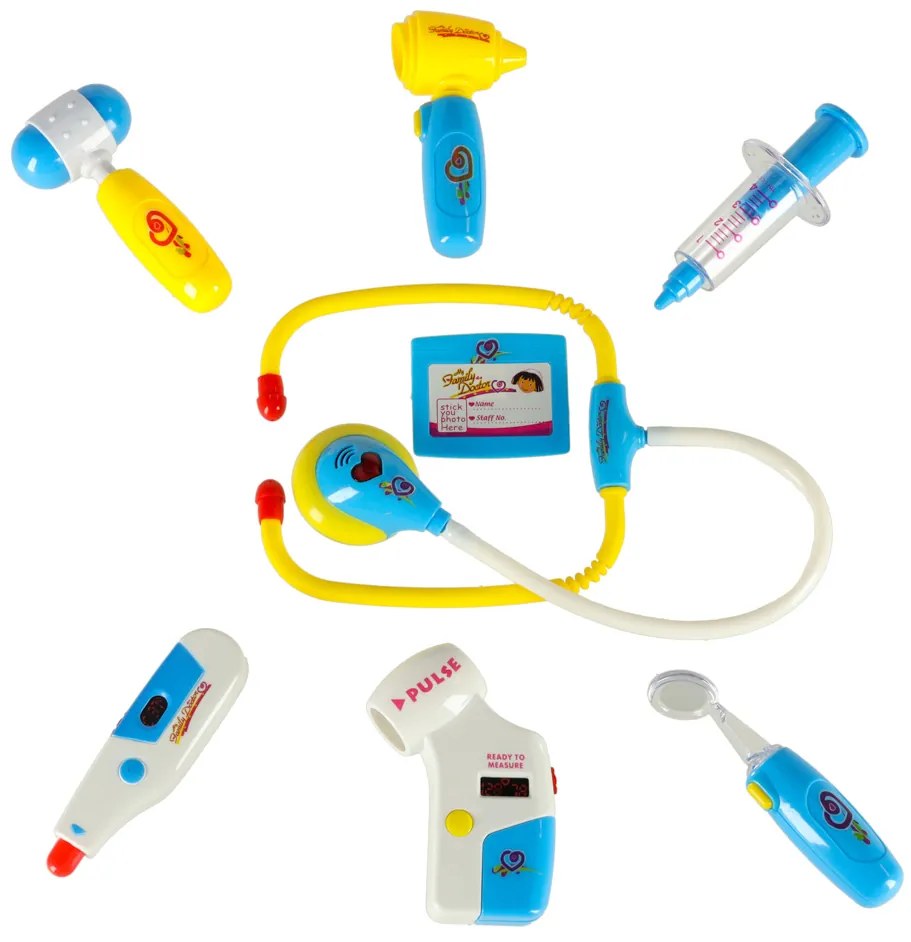 KIK Doktorův set v kufříku DOKTOR +svítí modře