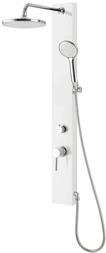 Aqualine Aqualine, FIGA sprchový stĺp s batériou, 1050 mm, PVC, SL230
