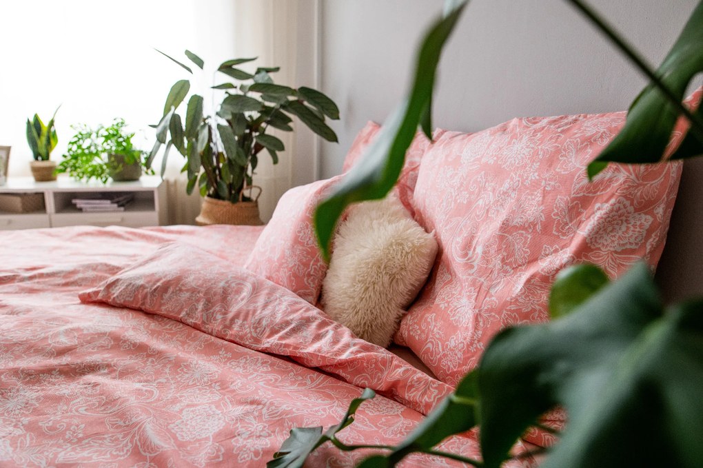 myHOUSE PINK BLOSSOM bavlnené obliečky DeLuxe 140x200cm 3 Set Balenie