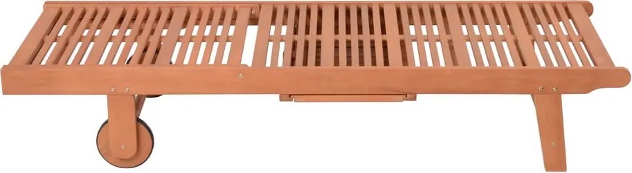 Drevené záhradné ležadlo v krémovo-prírodnej farbe San Diego – Garden Pleasure