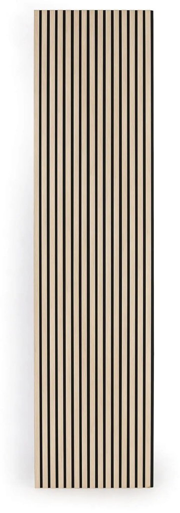Drevený akustický panel, 2400 x 600 mm, balenie 5 ks, dub sonoma