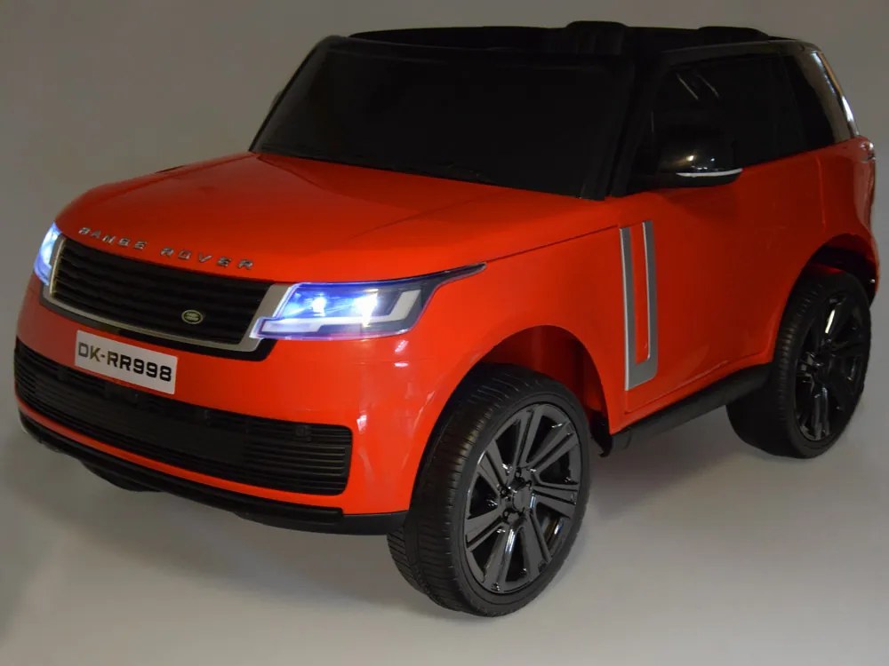 JOKOMISIADA Elektrické auto na batérie RANGE ROVER 4x4 s displejom na diaľkové ovládanie červené PA0319