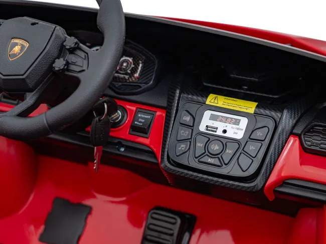 Elektrické autíčko Lamborghini Revuelto XL červené