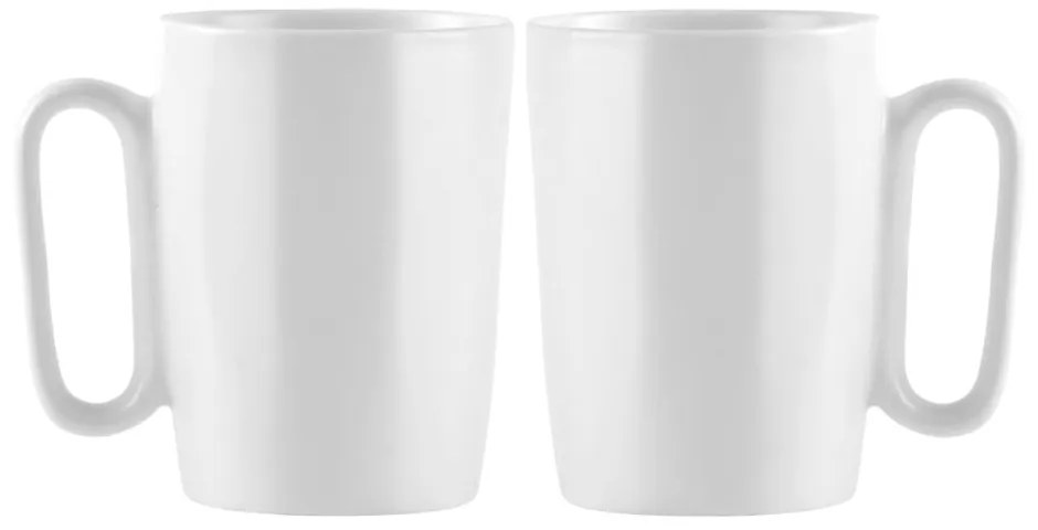 Biele hrnčeky z kameniny v súprave 2 ks 250 ml Fuori – Vialli Design