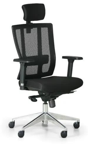 Kancelárska stolička METRIM, čierna