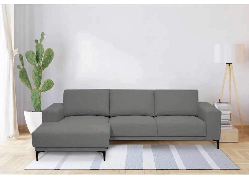 Sivá rohová pohovka (ľavý roh) Chile – Scandic