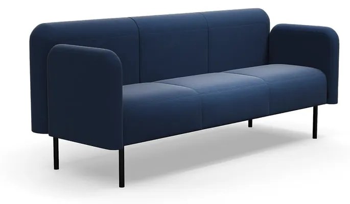 Pohovka VARIETY, 3 miestna, látka Pod CS, námornícka modrá