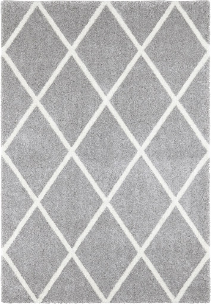 ELLE Decor koberce Kusový koberec Maniac 103650 Silver Grey/Cream z kolekce Elle - 80x150 cm