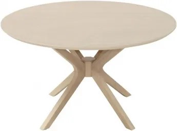 DUNCAN jedálenský okrúhly stôl Hnedá