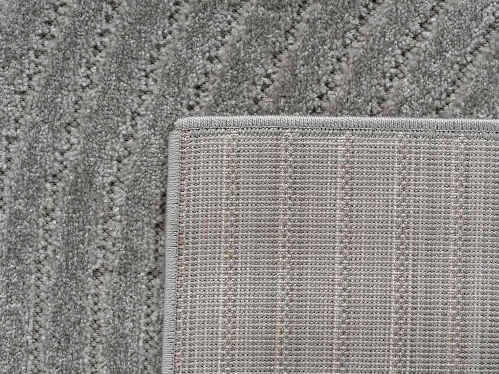 Kusový koberec Nova 1201 silver - na von aj na doma, 160x230, šedá, chodba / predsieň, Ayyildiz