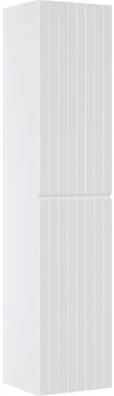 Kúpeľňová zostava Iconic s doskou, umývadlami, zrkadlom a skrinkami 140 cm biela