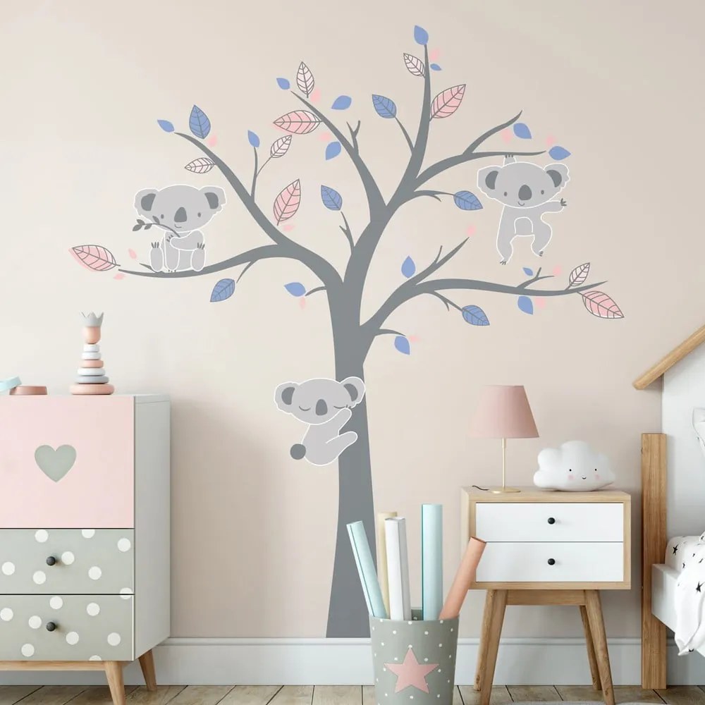 Detské samolepky na stenu Ambiance Koala Sweet