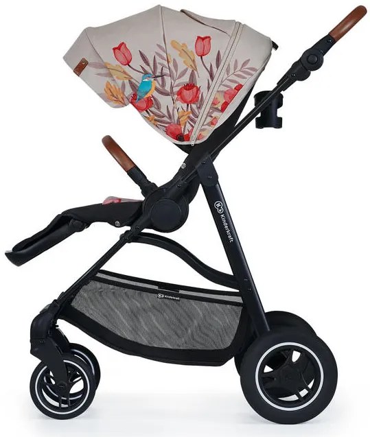 Športový kočík Kinderkraft All Road - BIRD PATTERN