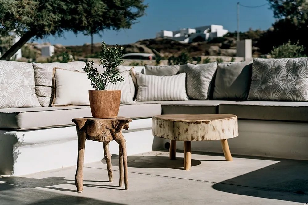 Kvetináč LAMIE ECOWOOD kávový