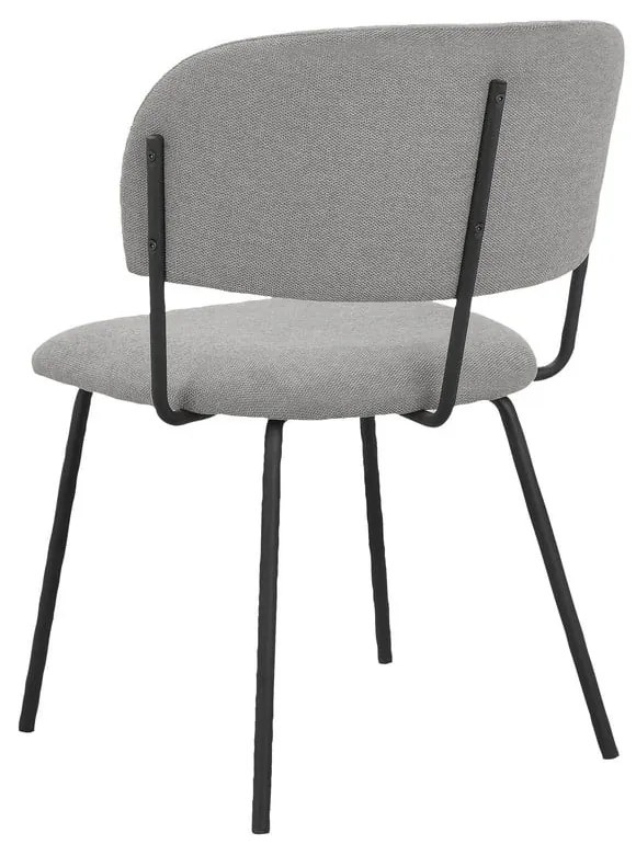 Sivé jedálenské stoličky v súprave 2 ks Claudia – Støraa