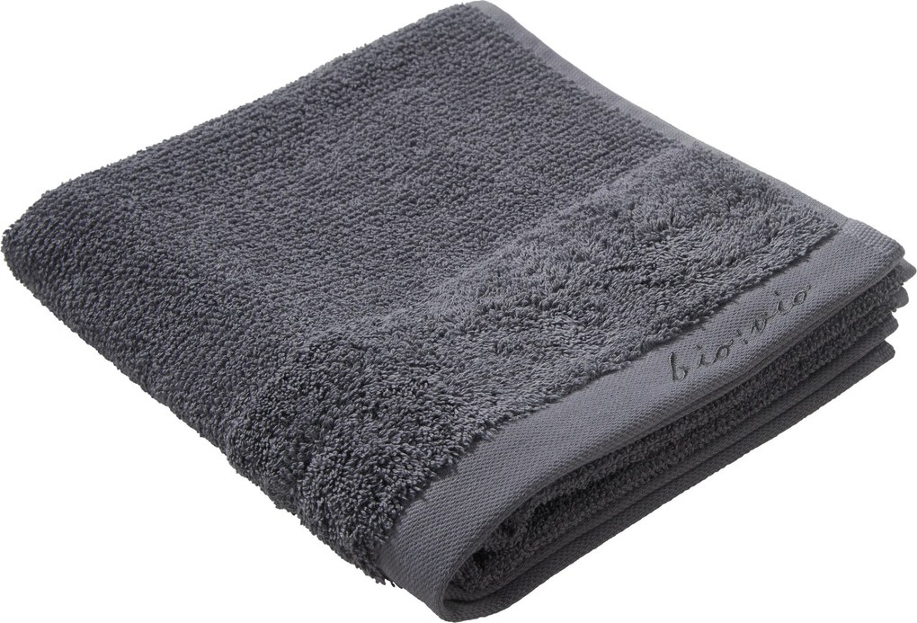 XXXLutz UTERÁK NA RUKY, 50/100 cm, antracitová Bio:Vio - Kúpeľňový textil - 004417004106