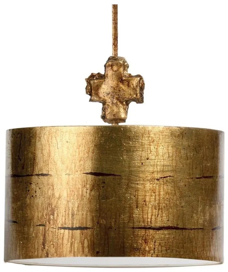 Flambeau FB-FRAGMENT-G-PL - Luster na tyči FRAGMENT 1xE27/60W/230V