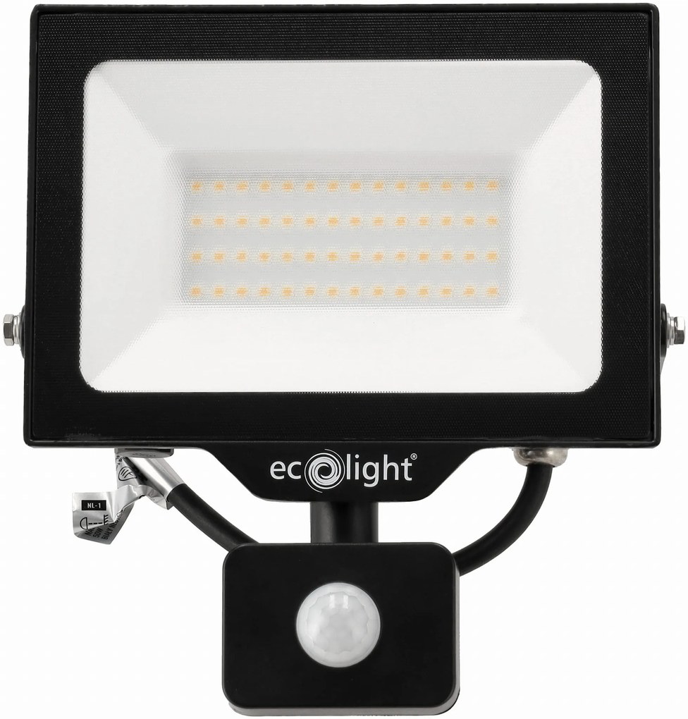 ECOLIGHT LED reflektor 50W 2v1 - neutrálna biela