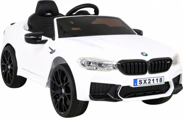 Detské elektrické autíčko BMW M5 DRIFT biele