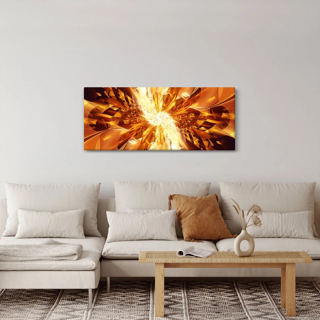 Obraz - Abstrakcia (120x50 cm)