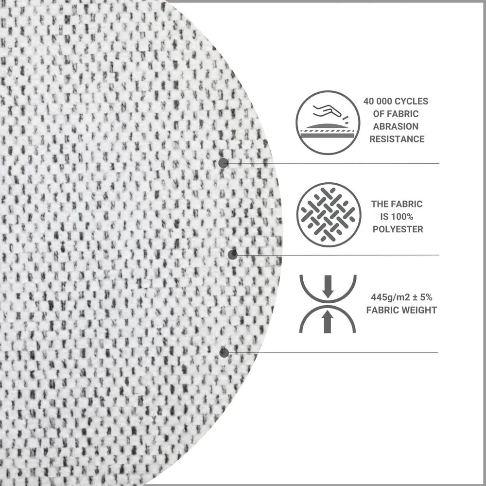 Svetlosivá boxspring posteľ s úložným priestorom 200x200 cm Urbaneo – Maison de Rêve