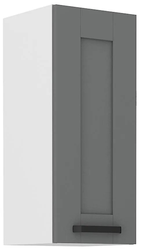 Kuchynská skrinka Luna dustgrey/biela 30G-72 1F