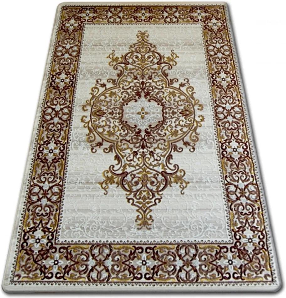 Luxusný kusový koberec akryl Carmin hnedý, Velikosti 160x230cm
