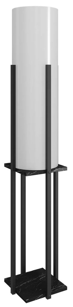 Stojacia lampa Nora III čierna