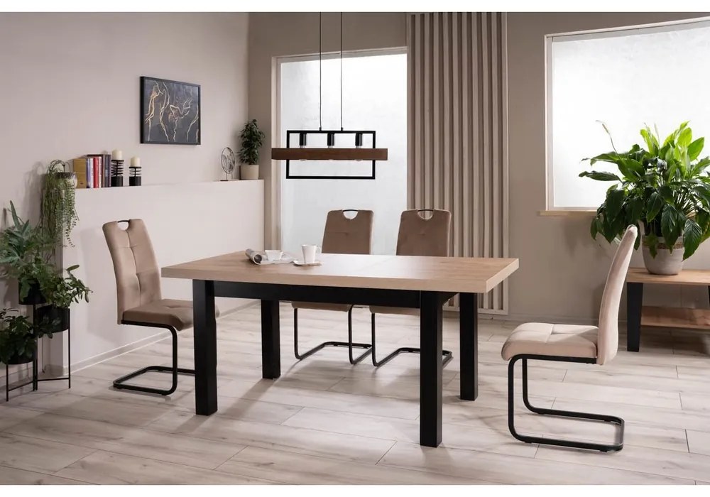 Jedálenská stolička Axo Velvet, béžová