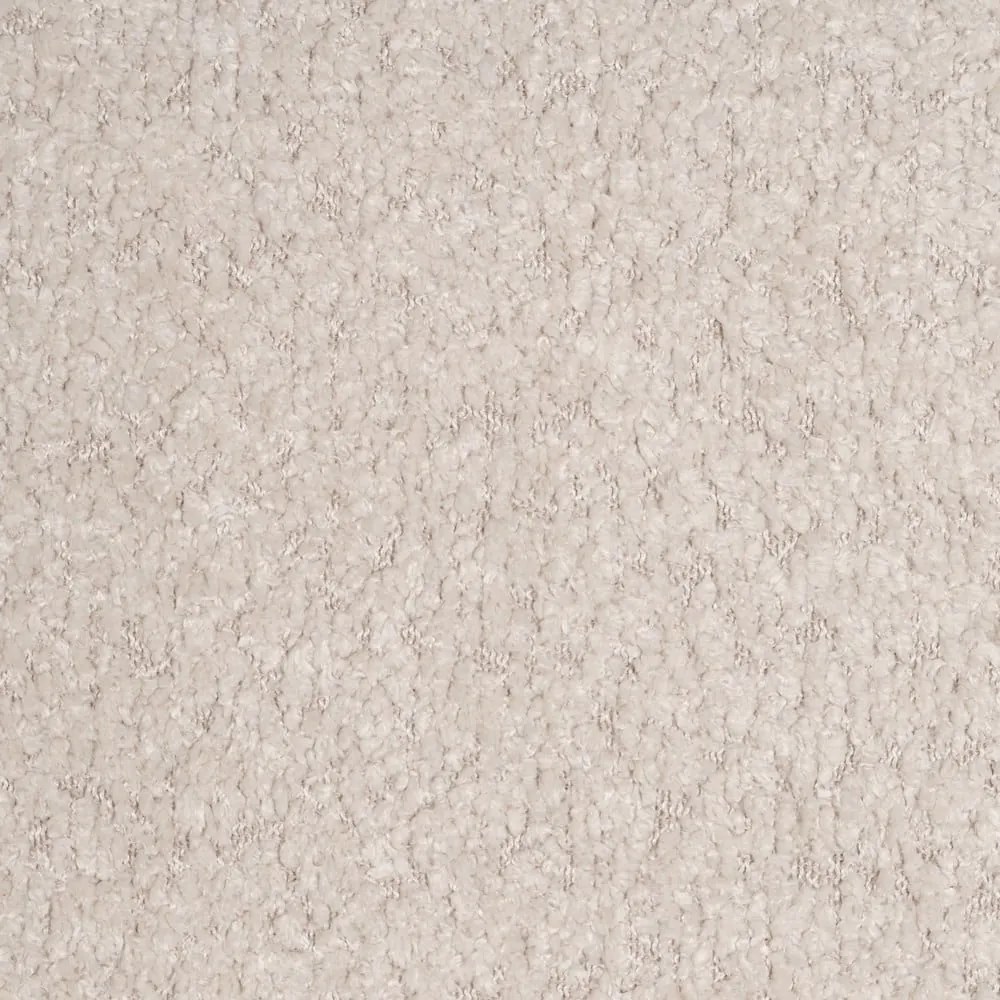 Béžové kreslo z textílie buklé – Ixia