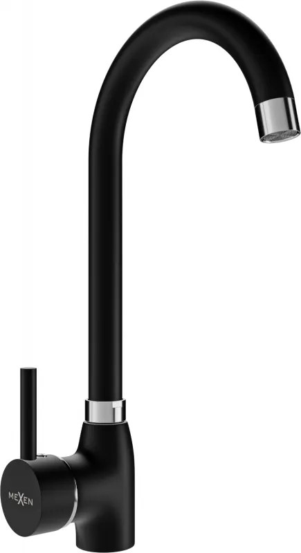Mexen Telma kuchynská batéria, čierna - 670200-70