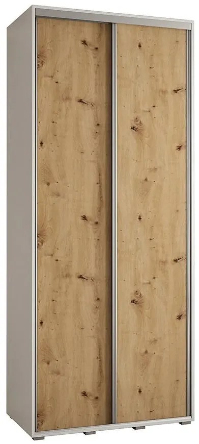 Skriňa 45 Canaris 12 110 biela/artisan/silver